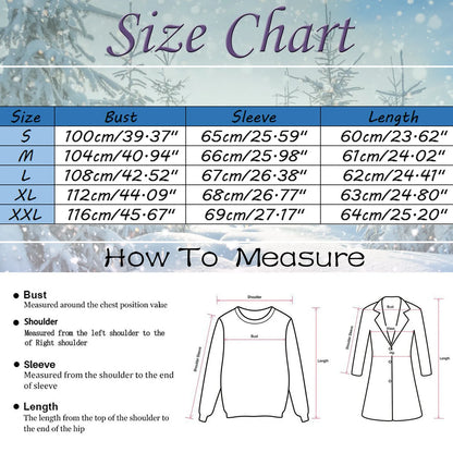 Women's Graphic Trim Knit Cardigan with Oversized Dropped Shoulder Silhouette