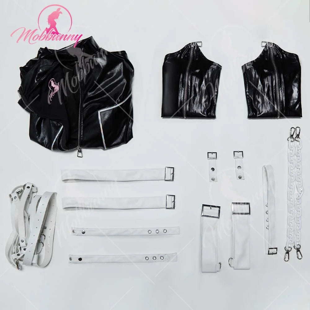 Women's Avant Garde Strappy Cutout Bodysuit With Exaggerated Flared Sleeves And Harness Details