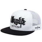 Embroidered Flat Brim Snapback Cap Adjustable Hip Hop Streetwear Baseball Hat