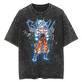Retro Anime Cyber Warrior Oversized Streetwear Graphic Cotton T-Shirt