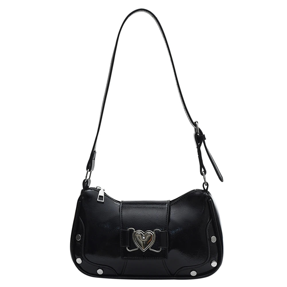 Compact Crescent Crossbody Bag with Adjustable Strap Everyday Carry Design