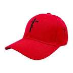 Minimalist Embroidered Baseball Cap Adjustable Curved Brim Casual Streetwear Everyday Hat