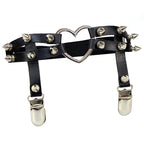 Punk Harness Thigh Garter Belt Alternative Gothic Statement Leg Accessory
