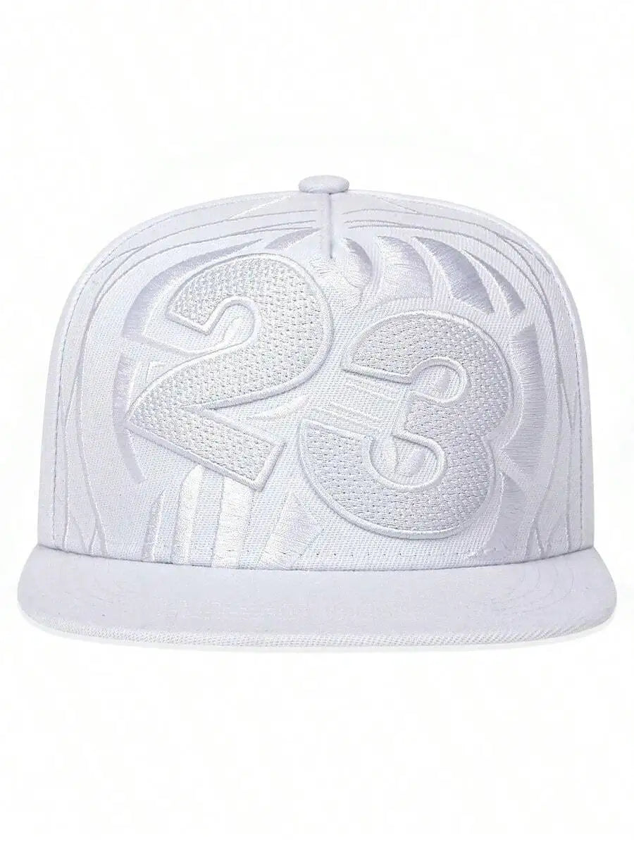 Minimalist Embroidered Baseball Cap Adjustable Curved Brim Casual Streetwear Fashion Hat