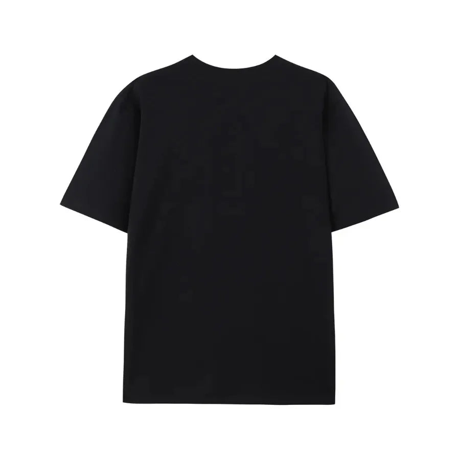 Retro Anime Streetwear Graphic Tee With Dark Occult-Inspired Artwork