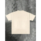 Vintage Graphic Crop Tee with Retro Artwork and Casual Streetwear Styling