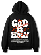 Anime-Inspired Typography Hoodie with Bold Manga Streetwear Aesthetic