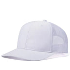 Unisex Breathable Trucker Baseball Cap with Mesh Back for Casual Outdoor Everyday Wear
