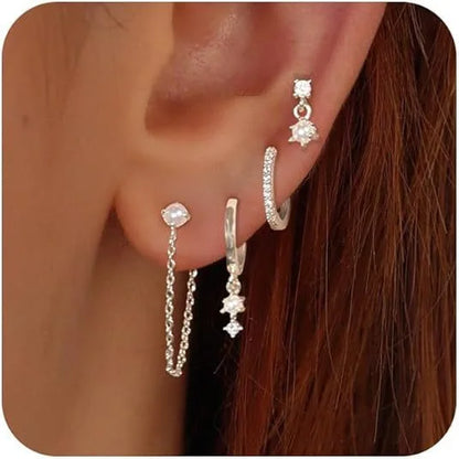 Minimalist Multi Band Ear Cuff for Modern Alternative Fashion Looks