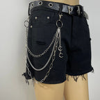 Double Layer Waist Chain for Grunge, Punk and Alternative Streetwear