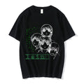 Dark Anime Techwear Oversized Goth Streetwear Graphic T-Shirt
