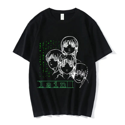 Dark Anime Techwear Oversized Goth Streetwear Graphic T-Shirt