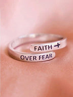 Adjustable Lightning Bolt Ring With Minimalist Punk Statement Aesthetic