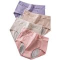 Four-Piece High-Waisted Leak-Proof Menstrual Brief Set