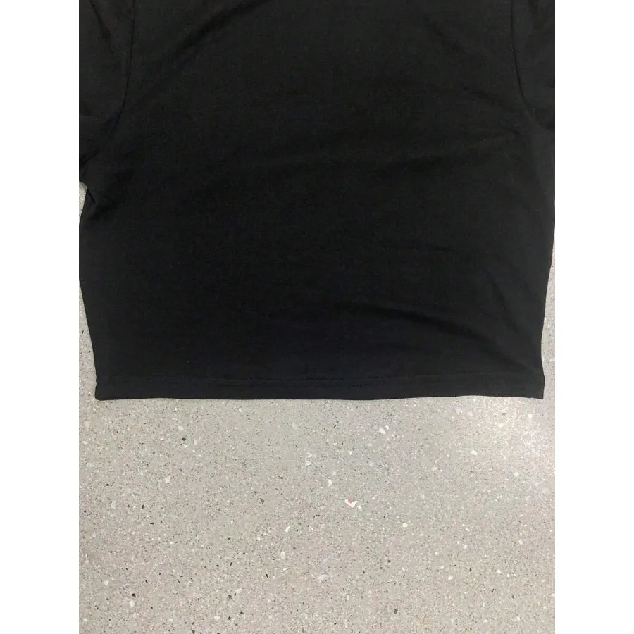 Alternative Graphic Crop Tee with Dark Artwork and Streetwear Inspired Fit