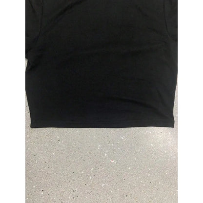Alternative Graphic Crop Tee with Dark Artwork and Streetwear Inspired Fit