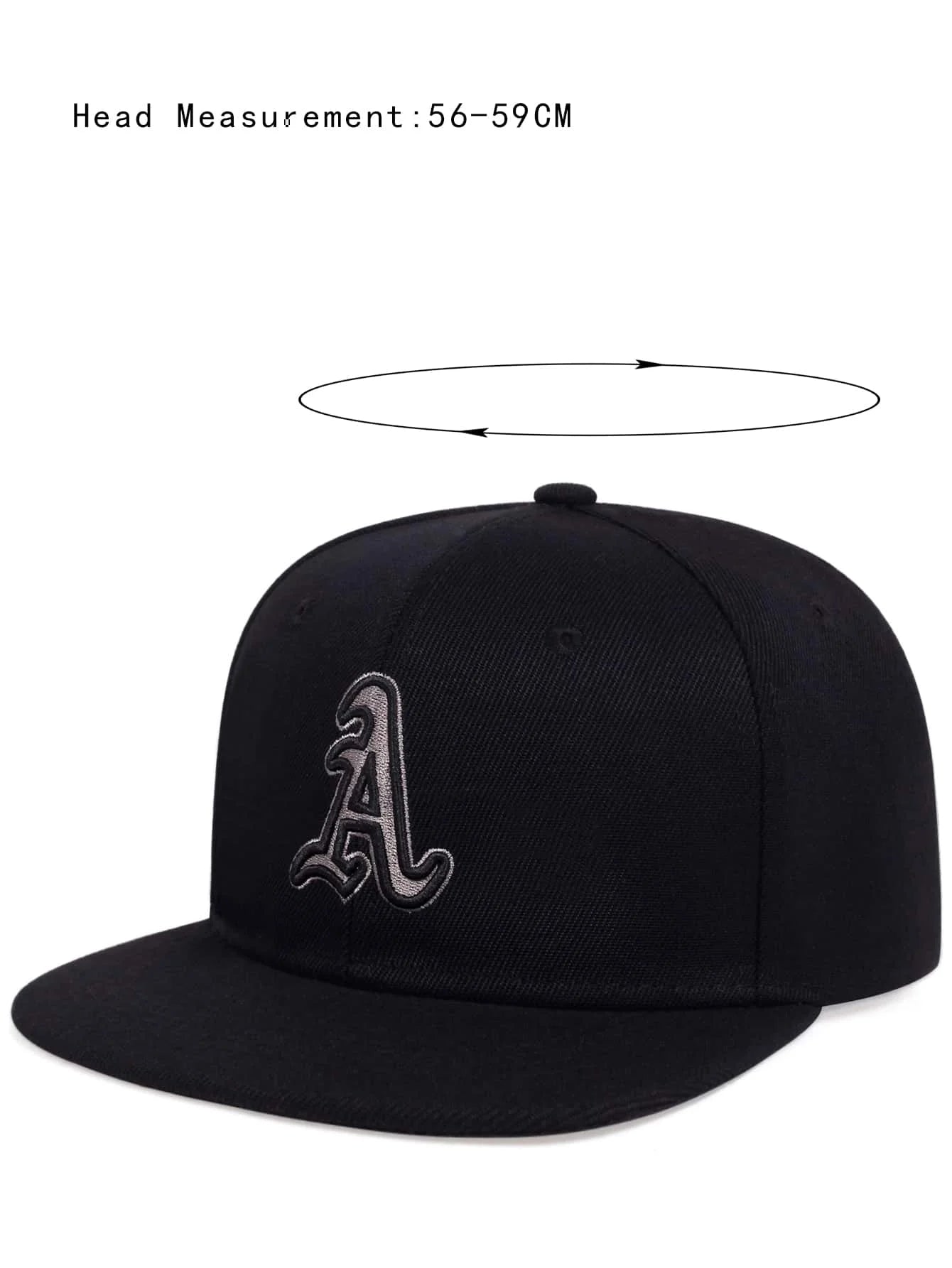 Structured Embroidered Flat Brim Hip Hop Cap for Modern Streetwear and Casual Fashion