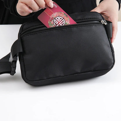 Waterproof Nylon Chest Bag with Adjustable Strap Large Capacity Design