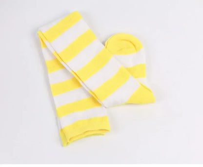 Polka Dot Over-the-Knee Socks with Soft Jacquard Knit for Casual Y2K Fashion