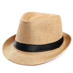 Foldable Wide Brim Straw Visor Hat with Open Top Design for Beach and Summer Travel