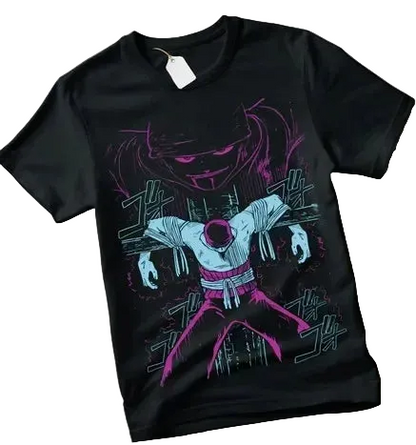 Cyber Anime Graphic Casual Streetwear Cotton Fashion Tee