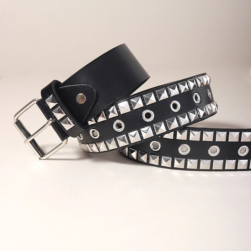Studded Bullet Detail Belt for Gothic, Punk and Alternative Fashion