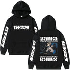 Anime Manga Streetwear Hoodie With Retro Graphic Panel Artwork Design
