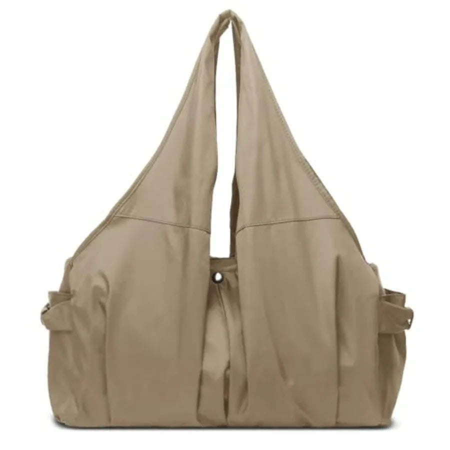 Oversized Utility Hobo Tote Bag with Lightweight Everyday Carry Design