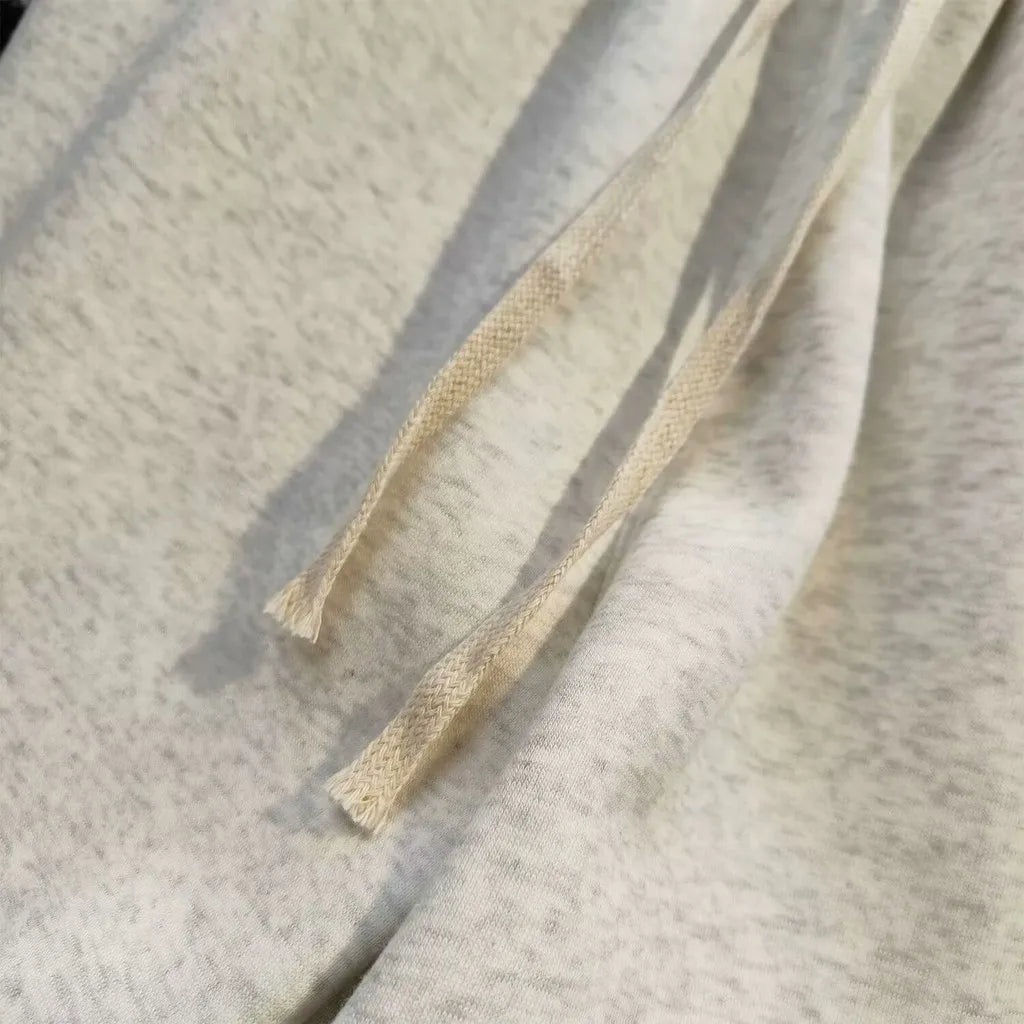 Men's Oversized Drawstring Shorts with Relaxed Fit Graphic Detail and Casual Everyday Comfort