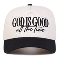 Embroidered Typography Dad Cap Adjustable Curved Brim Casual Everyday Baseball Hat