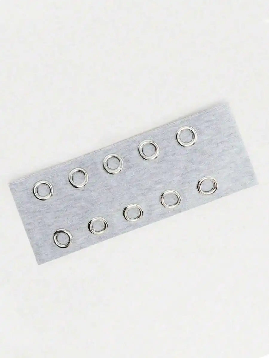 Grommet Detail Headband Punk Alternative Streetwear Hair Accessory