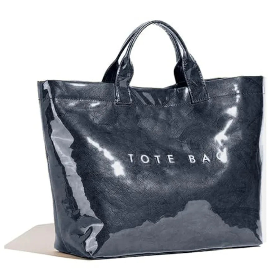 Oversized Waterproof Tote Bag with Animal Inspired Pattern Beach Carryall