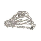 Skull Hair Claw Clip Gothic Y2K Alternative Statement Fashion Accessory