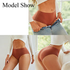 Six-Piece Classic Cotton Blend Mid-Rise Brief Set in Essential Neutrals
