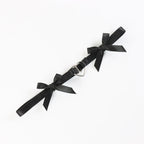 Bow Accent Thigh Garter Dark Feminine Alternative Fashion Accessory