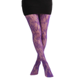 Branch Pattern Lace Fishnet Tights Nature Inspired Alternative Fashion Hosiery
