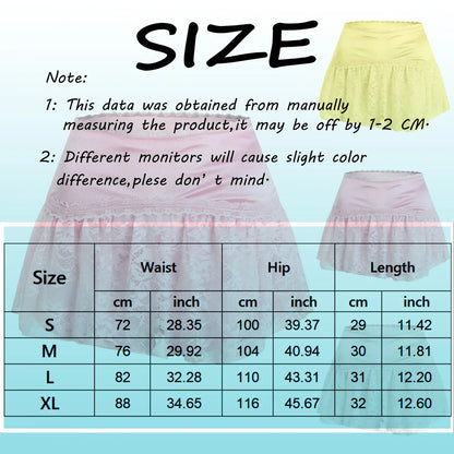 High Waist Satin Pleated Ultra Mini Skirt with Layered Y2K Styling