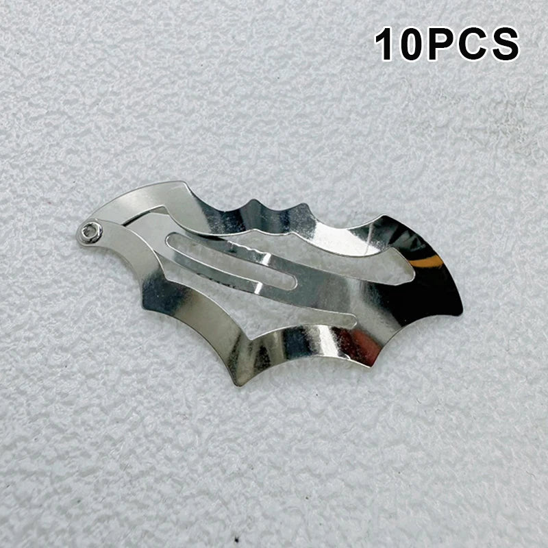 Bat Hair Clip Set Gothic Alternative Statement Hairstyle Accessories Collection