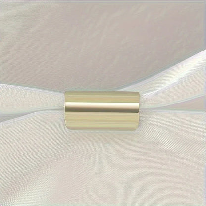 Minimalist Geometric Ear Cuff for Modern Alternative and Futuristic Styling