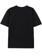 Typography Graphic Cotton T-Shirt with Statement Streetwear Inspired Front Print
