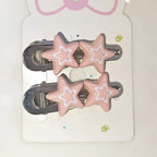 Y2K Star Hair Clip Set Alternative Streetwear Statement Accessories