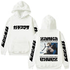 Anime Manga Streetwear Hoodie With Retro Graphic Panel Artwork Design