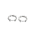 Thorn Hoop Earrings Gothic Punk Alternative Statement Jewelry