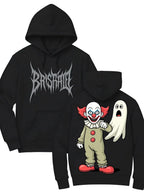 Horror Manga Streetwear Hoodie With Ghost Graphic Artwork
