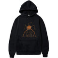 Minimalist Cat Graphic Hoodie with Relaxed Streetwear Fit and Front Artwork