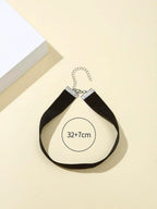 Minimalist Velvet Choker Necklace for Gothic Grunge and Dark Feminine Styling