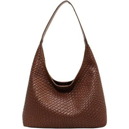 Minimal Soft Shoulder Tote Bag with Slouchy Underarm Carry Design