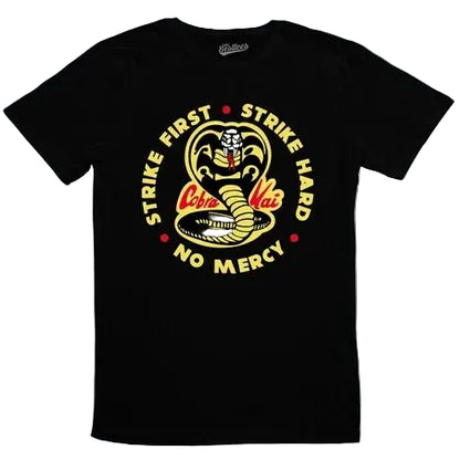 Retro Martial Arts Inspired Cotton T-Shirt with Vintage Graphic Artwork and Casual Streetwear Fit