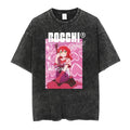 Kawaii Manga Streetwear Tee with Anime Goth Graphic Illustration