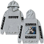 Anime Manga Streetwear Hoodie With Retro Graphic Panel Artwork Design
